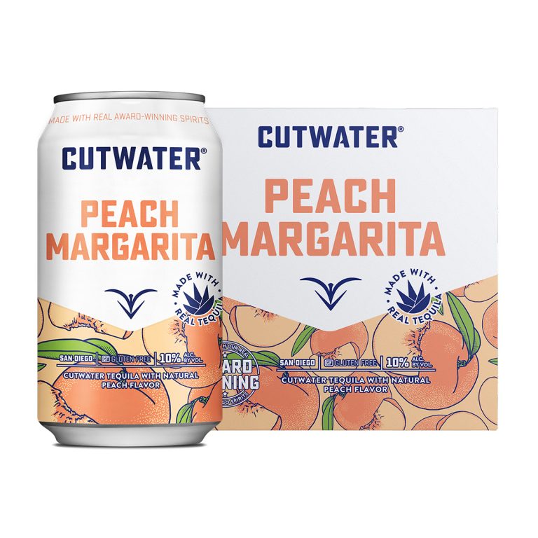 Cutwater peach margarita, 4 pack 355ml can Your local neighborhood