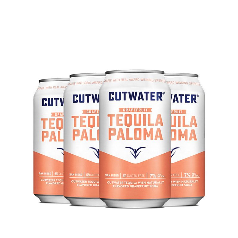 Cutwater grapefruit tequila paloma, 4 pack 355ml can Your local