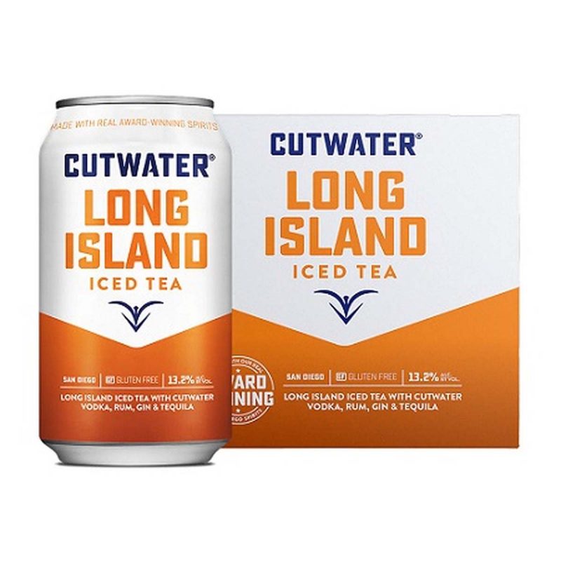 Cutwater long island iced tea, 4 pack 355ml can Your local